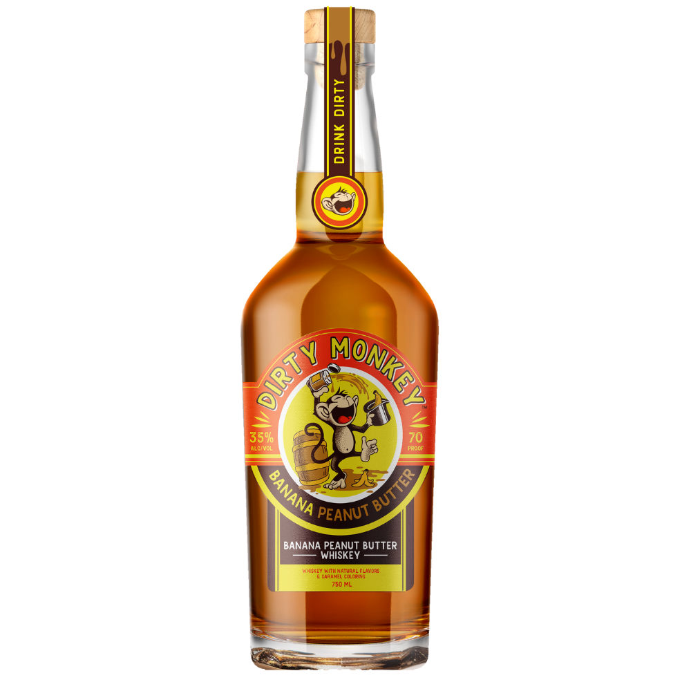 Dirty Monkey Banana Peanut Butter Whiskey